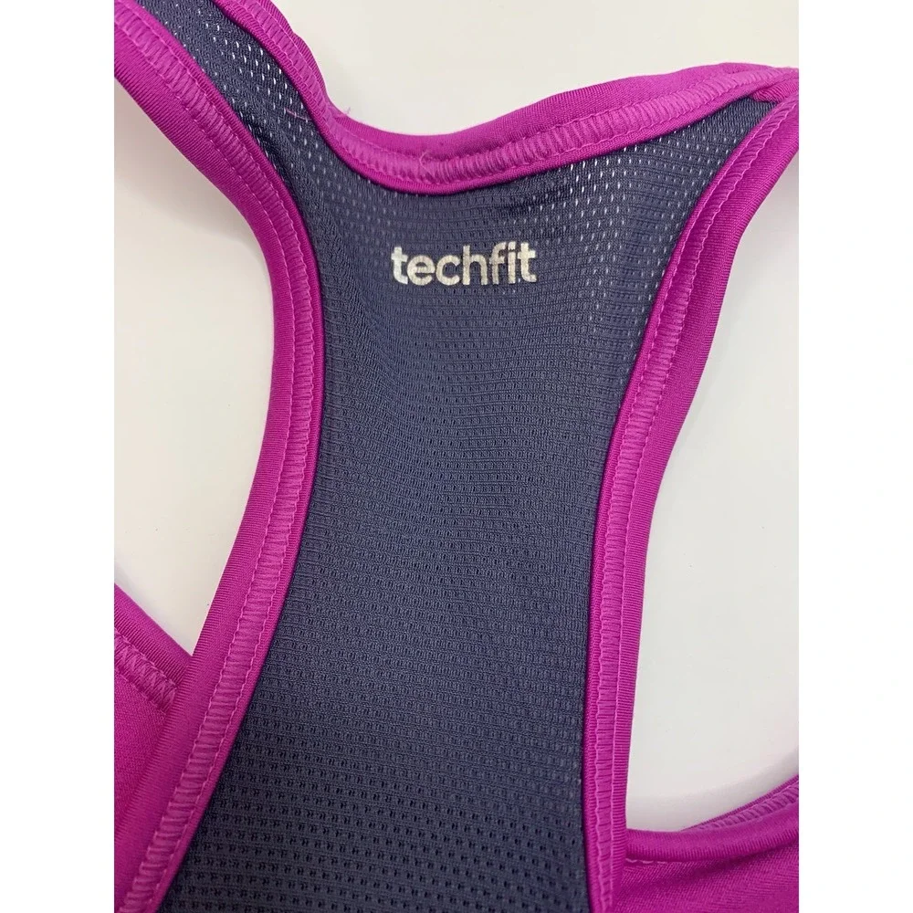 Adidas Climacool Racerback Sports Bra Tech‎ Fit Purple Exercise Bra Size M